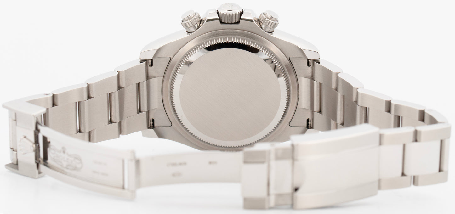 2024 PAPERS Rolex Daytona Cosmograph Steel PANDA White Steel 40mm 126500 LN BOX