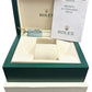 Rolex Oyster Perpetual Date PAPERS Steel Silver 34mm Fluted 115234 Watch BOX