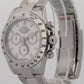 NOS STICKERED 2020 PAPERS Rolex Daytona Cosmograph WHITE Steel 40mm 116520 BOX