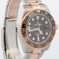 Rolex GMT-Master II ROOT BEER Brown Black 18K Rose Gold 40mm 126711 CHNR Watch