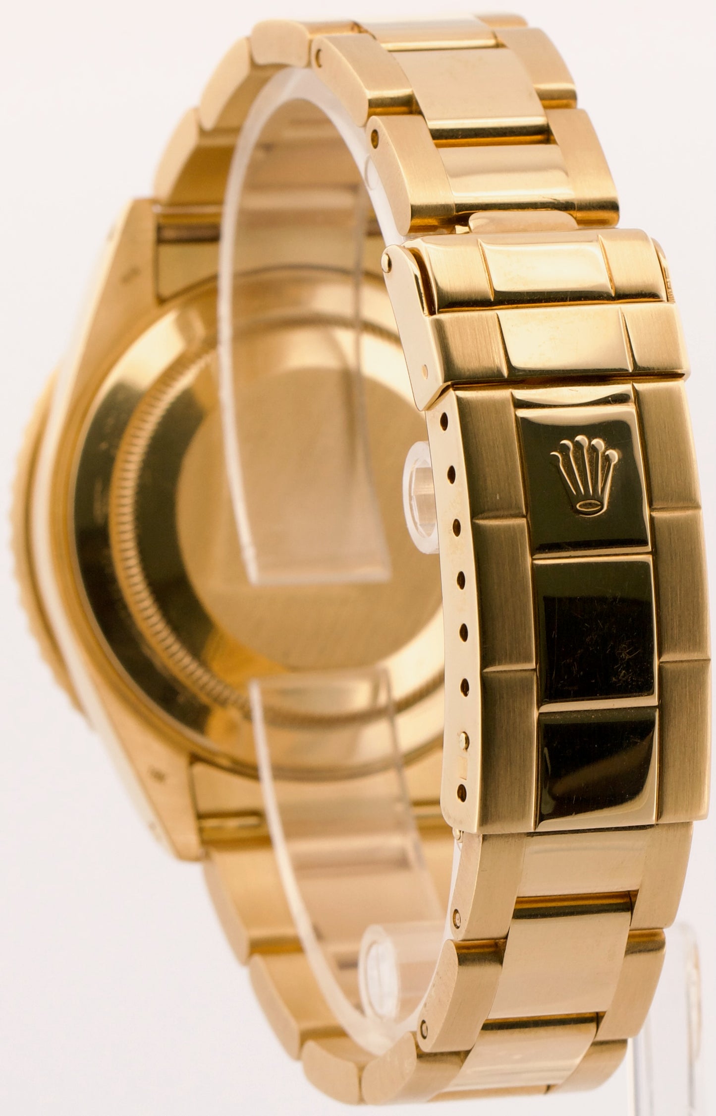 Rolex Submariner Date BLUE 18K Yellow Gold Oyster Automatic 40mm 16618 Watch BOX