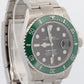 2021 PAPERS Rolex Submariner 41mm Date GREEN KERMIT Steel Ceramic 126610 LV BOX