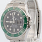 2021 PAPERS Rolex Submariner 41mm Date GREEN KERMIT Steel Ceramic 126610 LV BOX