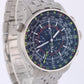 Sinn Chrono Military Model 900 GMT Stainless Steel Black 44mm 900.0178 Watch