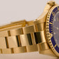 Rolex Submariner Date BLUE 18K Yellow Gold Oyster Automatic 40mm 16618 Watch BOX