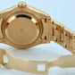 Ladies Rolex DateJust Pearlmaster DIAMOND MOP 18k Yellow Gold 29mm 69318 Watch