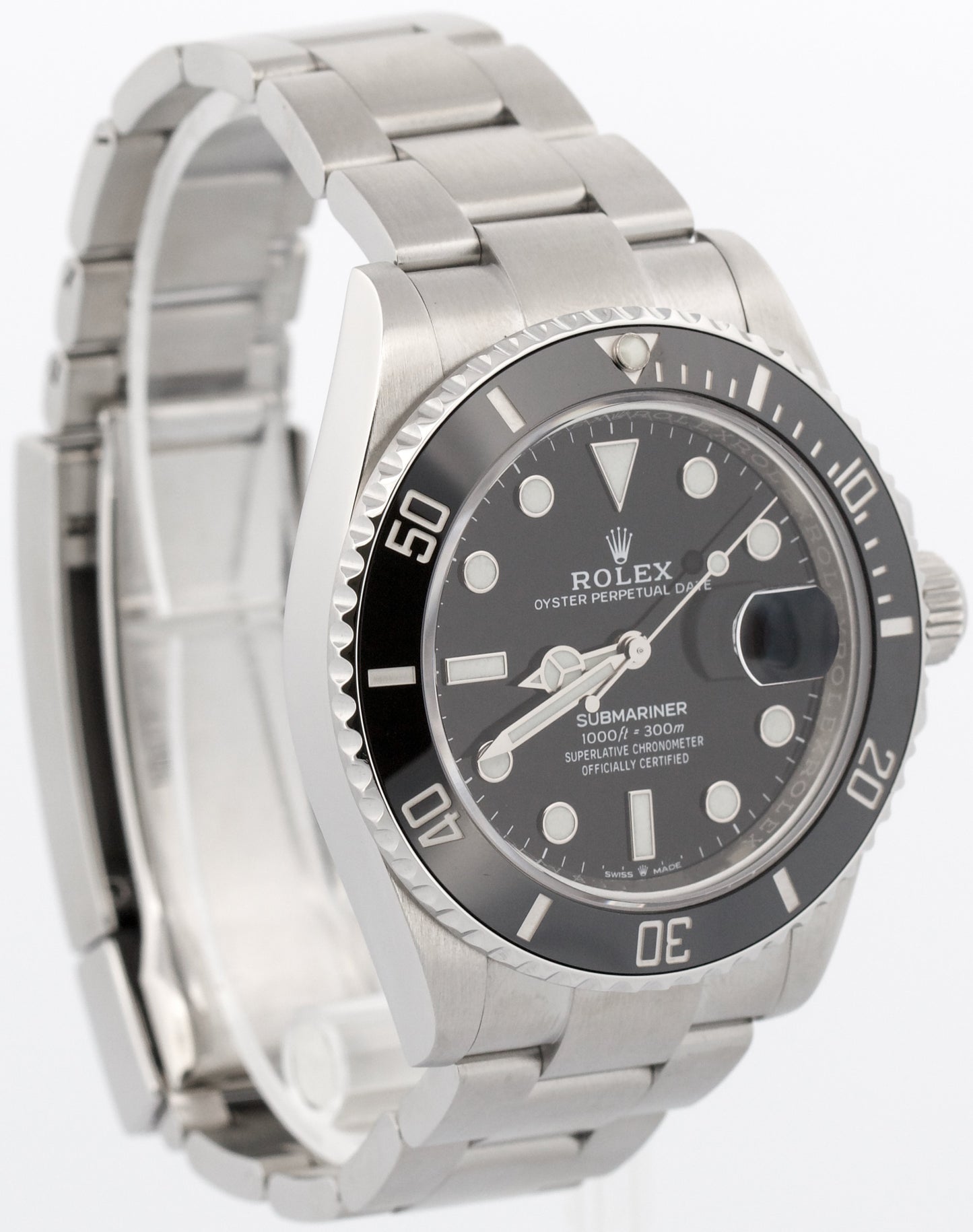 2025 RSC PAPERS Rolex Submariner Date 41 BLACK Steel Ceramic Watch 126610 LN BOX