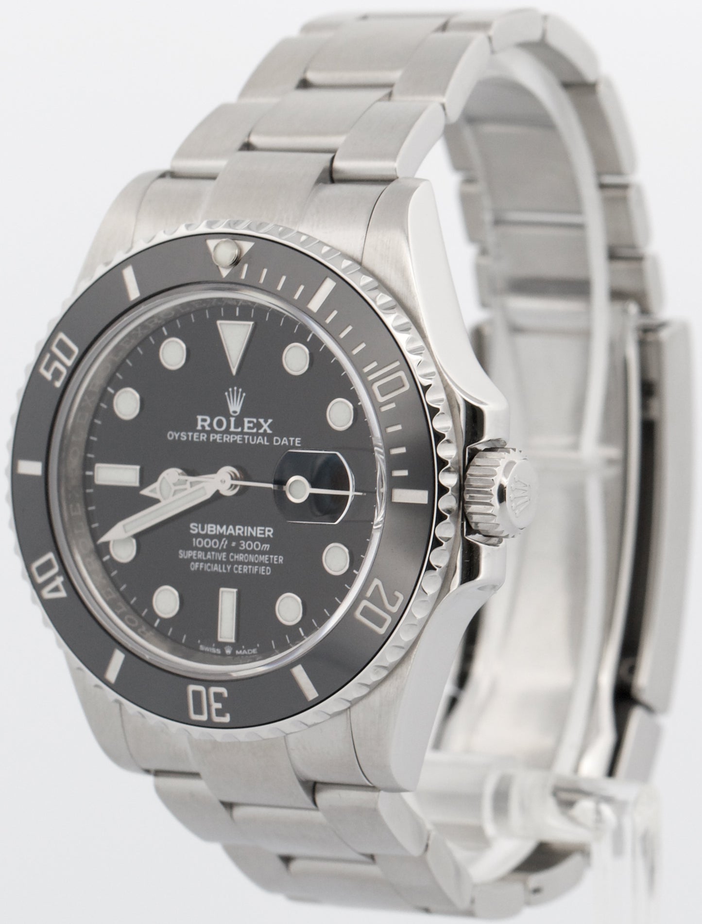 2025 RSC PAPERS Rolex Submariner Date 41 BLACK Steel Ceramic Watch 126610 LN BOX