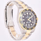 Rolex GMT-Master II 116713 Black Ceramic Two-Tone 18K Yellow Gold Stainless 40mm