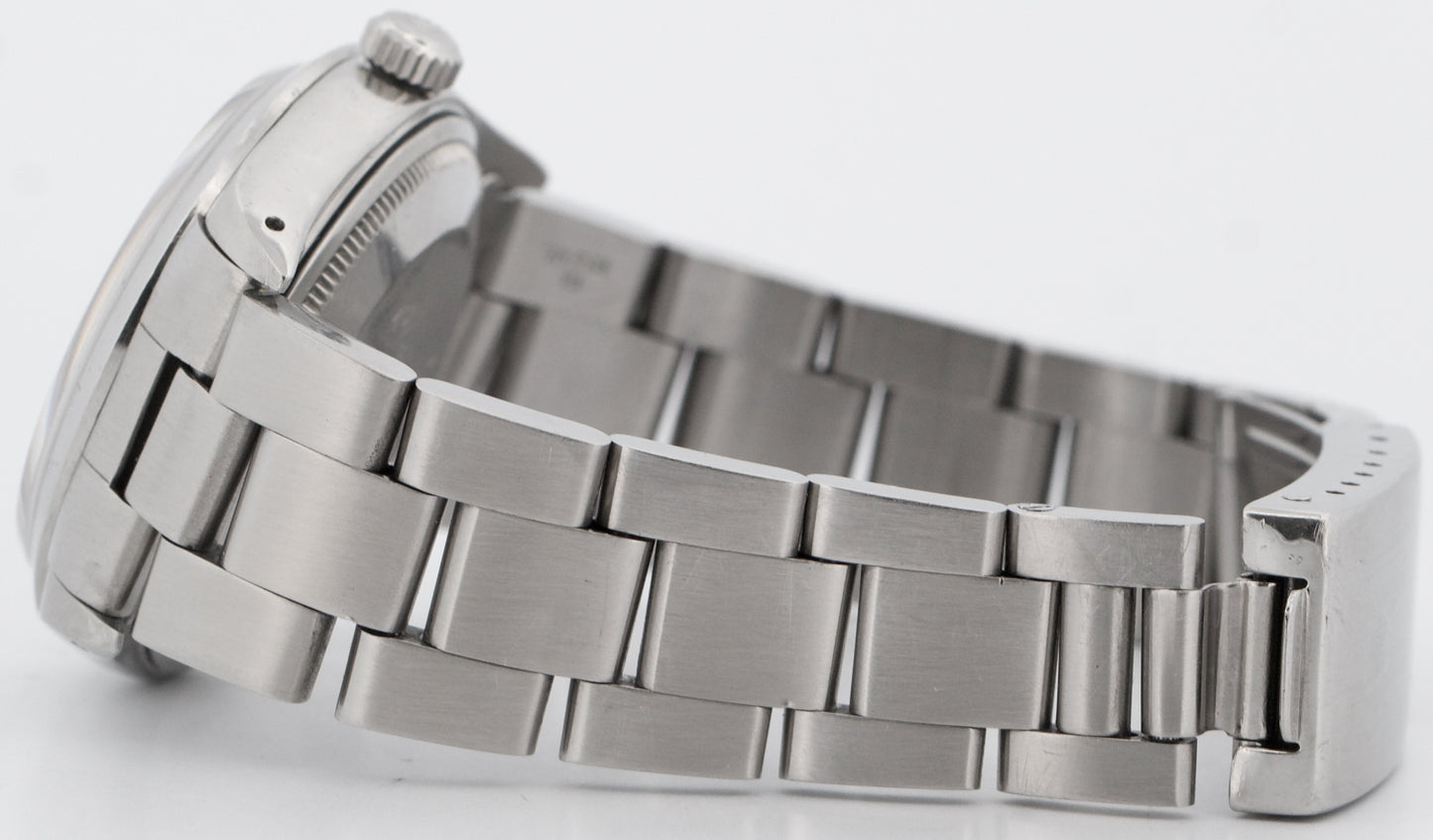 Rolex Oyster Perpetual Date SILVER TIFFANY DIAL 34mm Oyster Stainless 15200