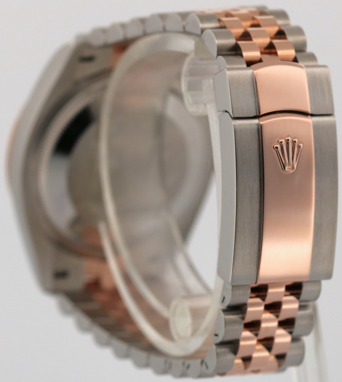 2021 PAPERS Rolex DateJust 36 MOP DIAMOND 18k Rose Gold JUBILEE 36mm 126231 BOX