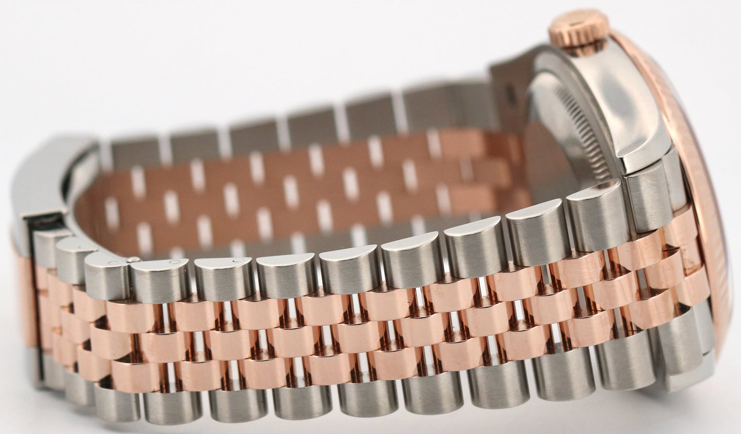 2021 PAPERS Rolex DateJust 36 MOP DIAMOND 18k Rose Gold JUBILEE 36mm 126231 BOX