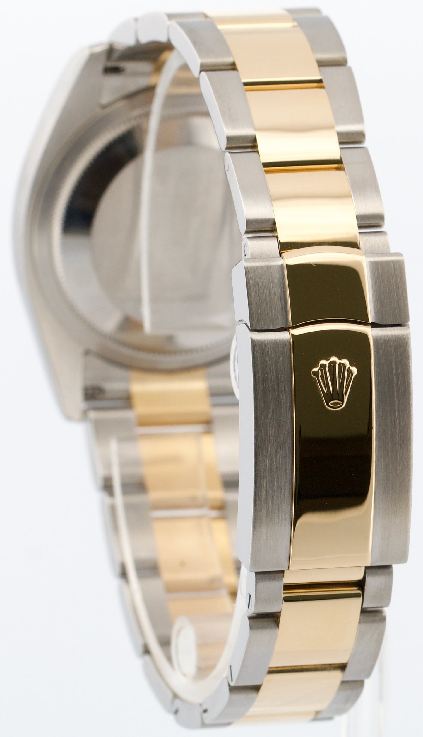 PAPERS Rolex DateJust 36mm SILVER JUBILEE DIAMOND 18K Yellow Gold 116233 BOX