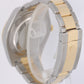 Rolex DateJust II Two-Tone 18K Yellow Gold Steel Black Roman 41mm 116333 Watch