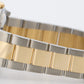 PAPERS Rolex DateJust 36mm SILVER JUBILEE DIAMOND 18K Yellow Gold 116233 BOX