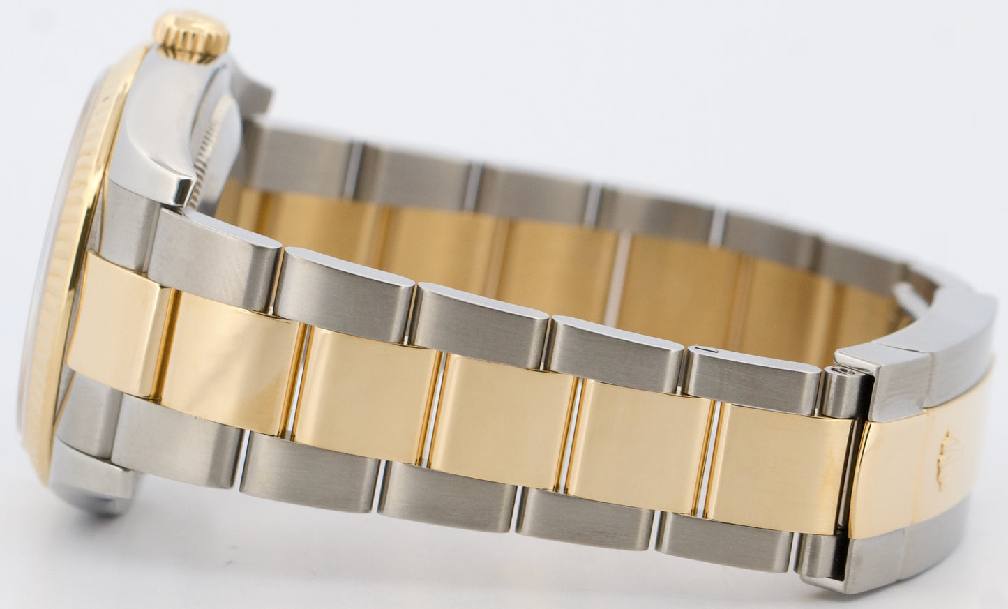 PAPERS Rolex DateJust 36mm SILVER JUBILEE DIAMOND 18K Yellow Gold 116233 BOX