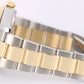 Rolex DateJust II Two-Tone 18K Yellow Gold Steel Black Roman 41mm 116333 Watch