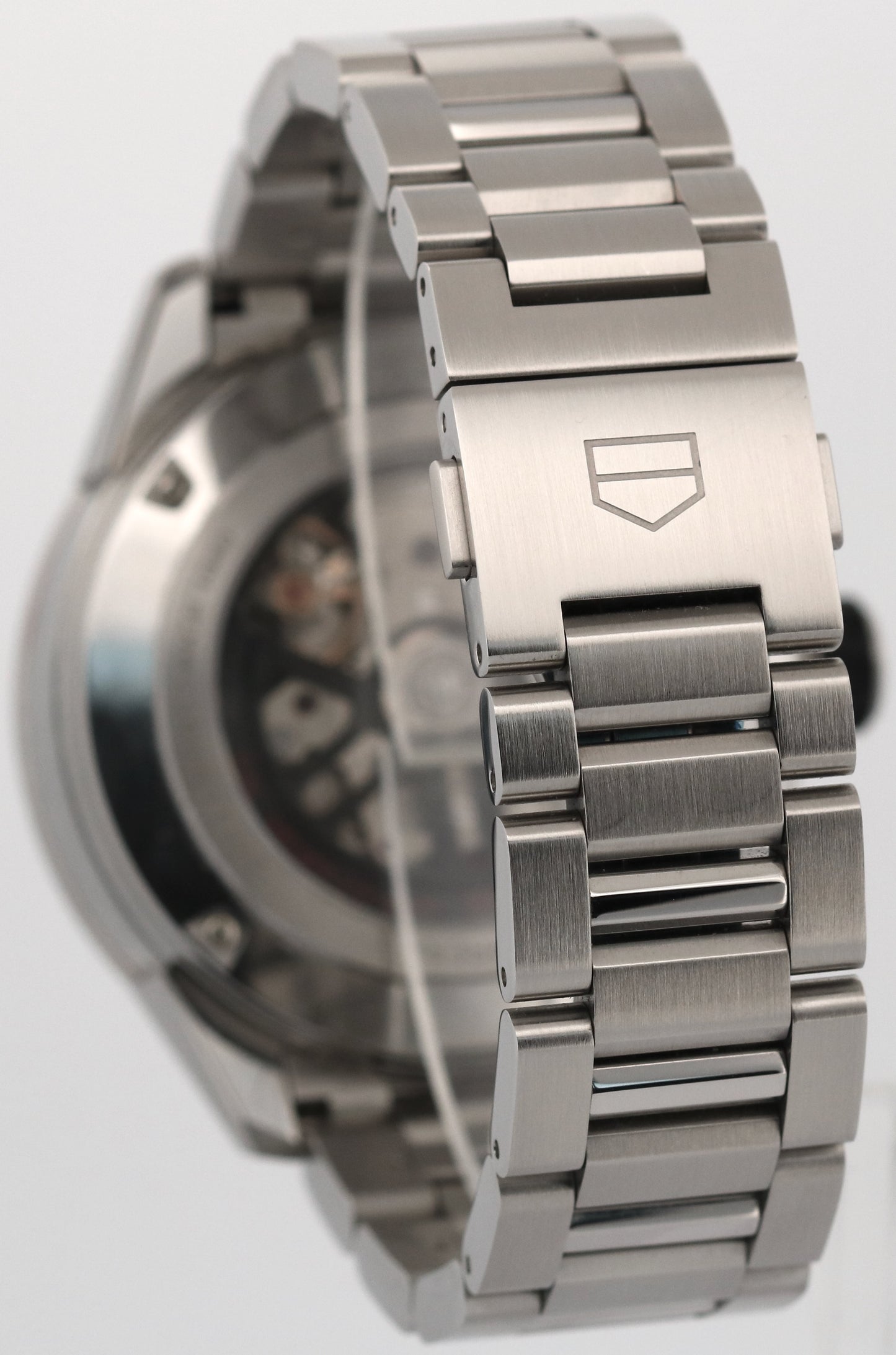 PAPERS Tag Heuer Carrera SKELETON Chronograph Steel 45mm CBG2A1Z.BA0658 BOX