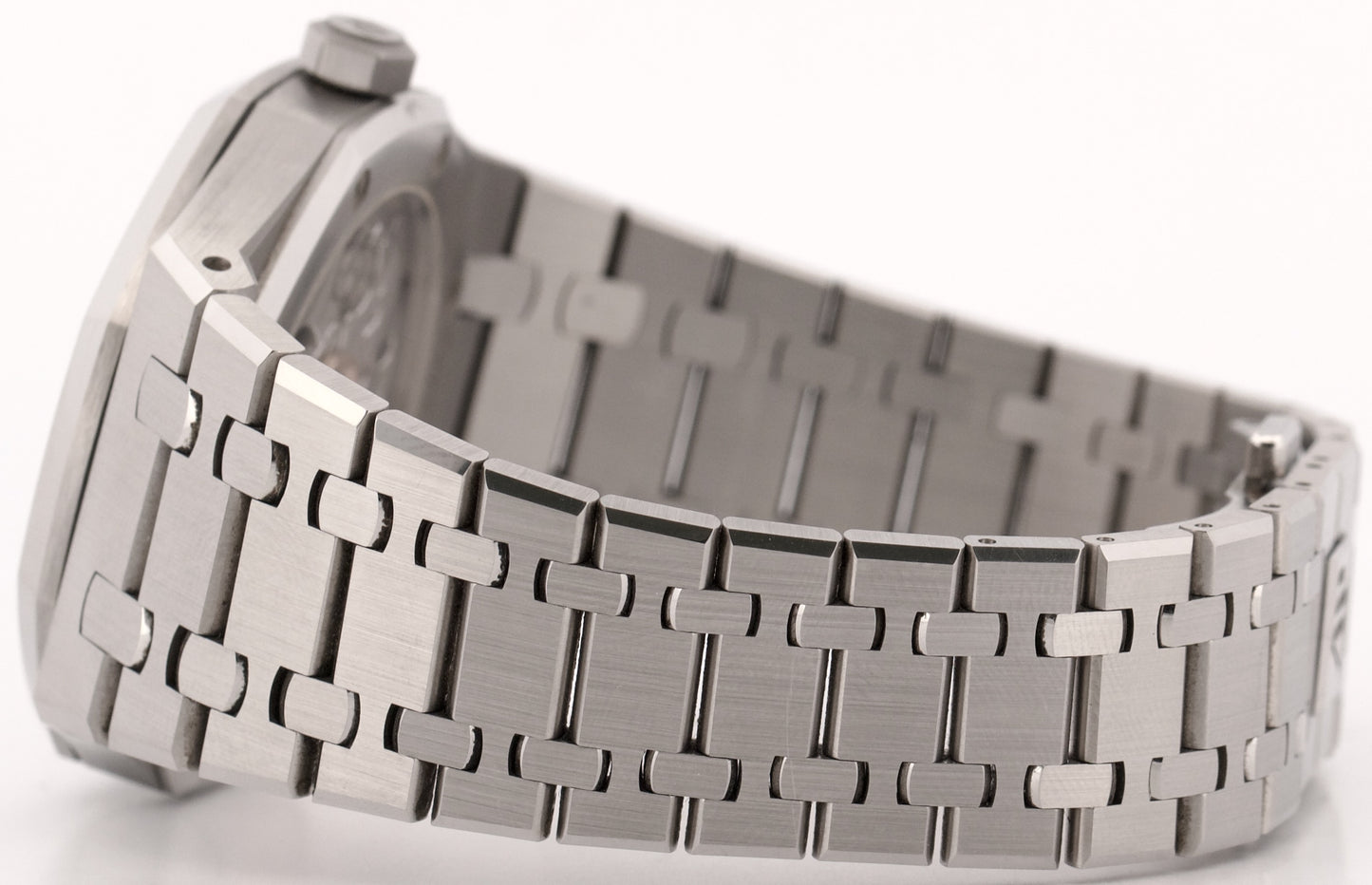 2023 PAPERS Audemars Piguet Royal Oak WHITE 41mm Steel 15510ST.OO.1320ST.03 BOX