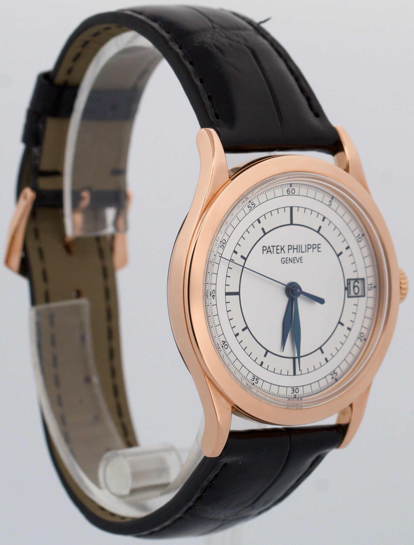 Patek Philippe Calatrava 18K Rose Gold SECTOR DIAL 38mm Manual 5296R Watch