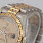 UNPOLISHED Rolex Day-Date Tridor Double Quick 36mm 18K Gold Watch 18239 BIC