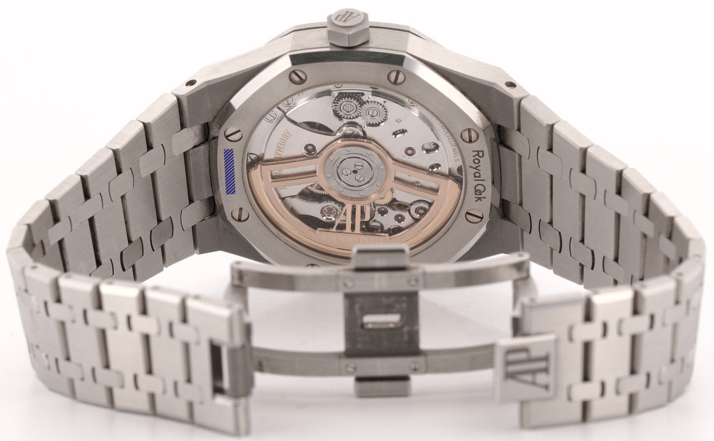 2023 PAPERS Audemars Piguet Royal Oak WHITE 41mm Steel 15510ST.OO.1320ST.03 BOX
