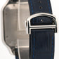 2023 PAPERS Cartier Santos 39.8mm Two-Tone 18K Steel Leather 4072 W2SA0009 BOX