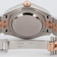 PAPERS Rolex DateJust Aubergine Purple 28mm Jubilee Rose Gold Watch 279171 BOX