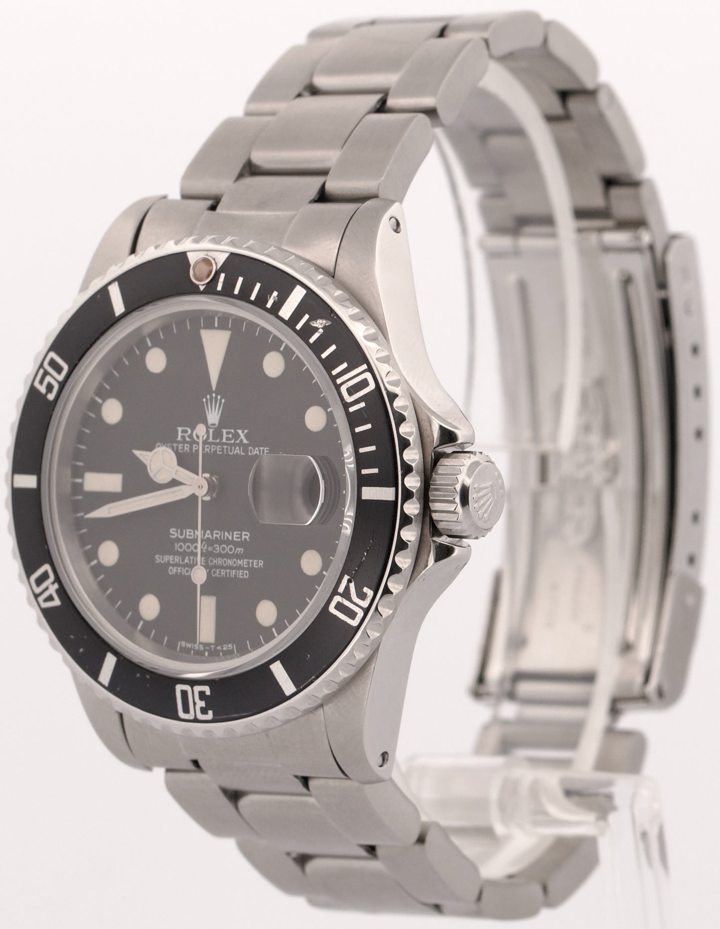 2026 RSC VINTAGE 1982 Rolex Submariner Date MATTE BLACK 40mm Steel Oyster 16800