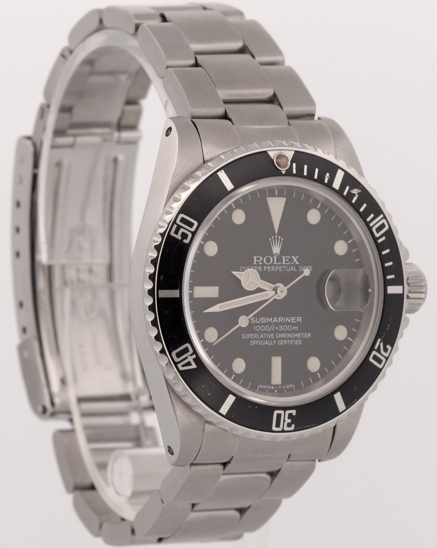 2026 RSC VINTAGE 1982 Rolex Submariner Date MATTE BLACK 40mm Steel Oyster 16800