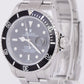 UNPOLISHED Rolex Submariner Date Black Stainless Steel 40mm Oyster 16610 Watch