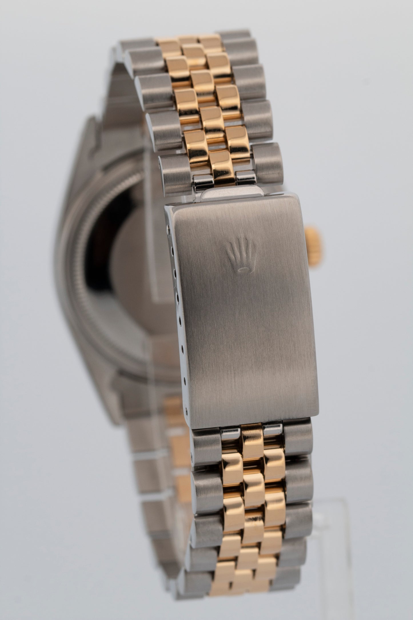 Rolex DateJust 36mm Champagne Two-Tone Jubilee 18K Yellow Gold Steel Watch 16013