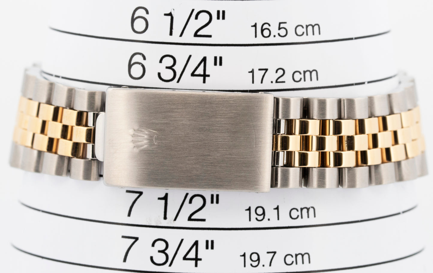 Rolex DateJust 36mm Champagne Two-Tone Jubilee 18K Yellow Gold Steel Watch 16013