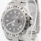 PAPERS Rolex Explorer II 40mm BLACK Stainless Steel NO-HOLES 16570 Watch BOX