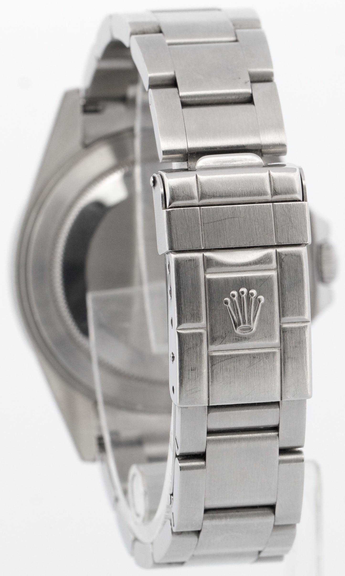 PAPERS Rolex Explorer II 40mm BLACK Stainless Steel NO-HOLES 16570 Watch BOX