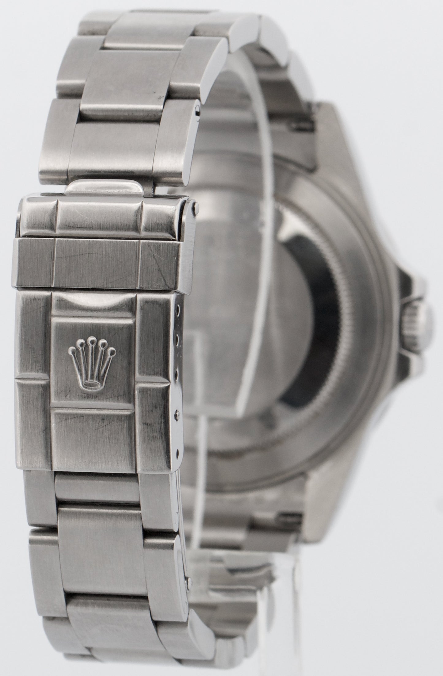 PAPERS Rolex Explorer II 40mm BLACK Stainless Steel NO-HOLES 16570 Watch BOX