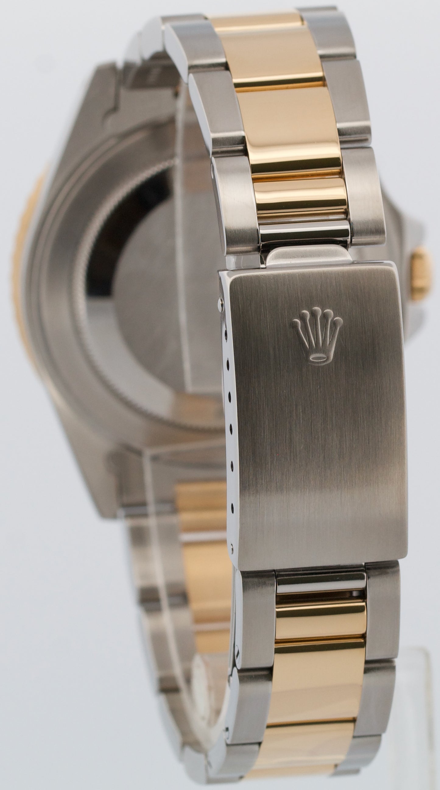 Rolex GMT-Master II BLACK 18K Yellow Gold Stainless Steel OYSTER 40mm 16713 BOX