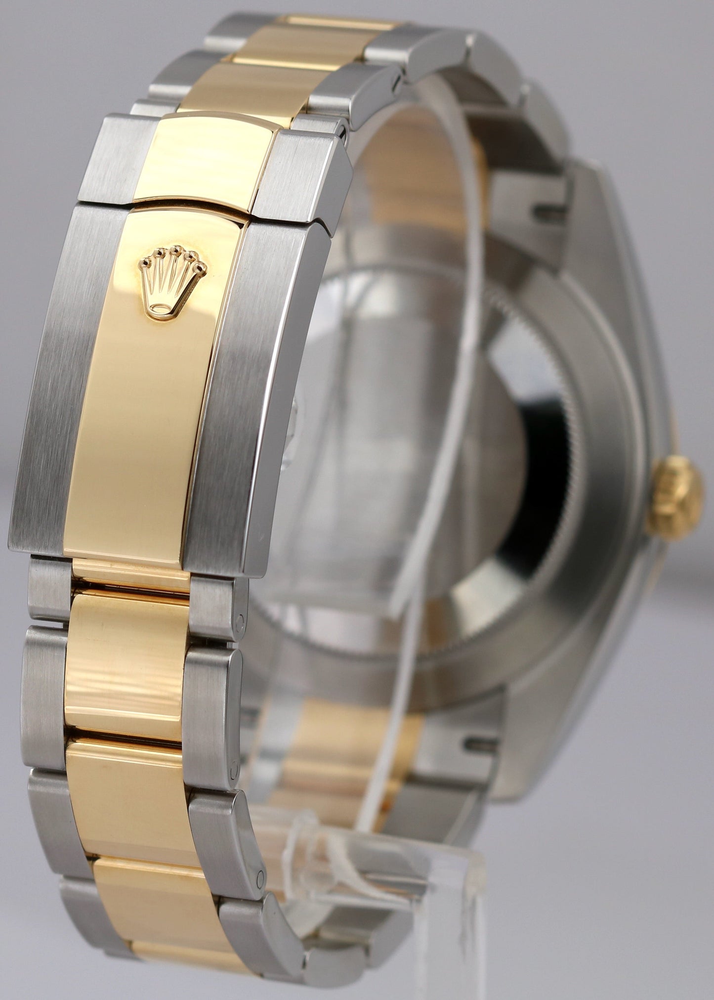 MINT 2022 Rolex DateJust White 126333 41mm 18K Gold Steel 41mm Oyster Watch BOX