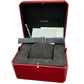 2024 PAPERS Cartier Santos 39.8mm BLUE 4072 WSSA0071 Stainless Steel Watch BOX