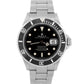 Rolex Submariner Date BLACK Stainless Steel REHAUT No-Holes 40mm Watch 16610