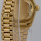 PAPERS Ladies Rolex DateJust President 26mm CHAMPAGNE 18K Yellow Gold 69178 BOX