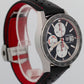 Tag Heuer Carerra Chronograph Black Stainless Steel 41mm Red Watch CV201AP