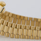 PAPERS Ladies Rolex DateJust President 26mm CHAMPAGNE 18K Yellow Gold 69178 BOX