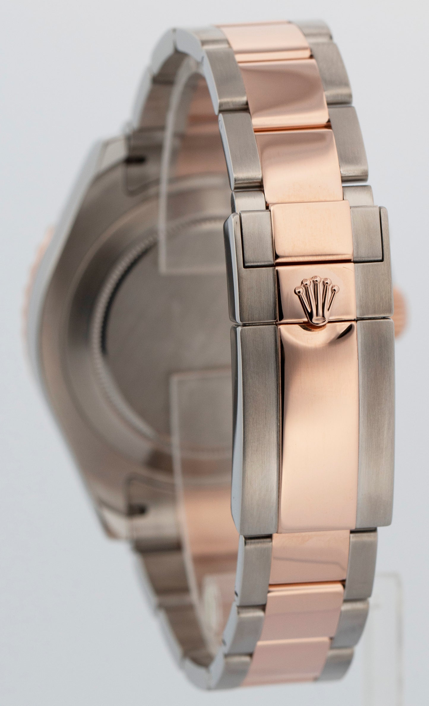 Rolex Yacht-Master II White Two-Tone Steel 18K Everose Gold 44mm Watch 116681