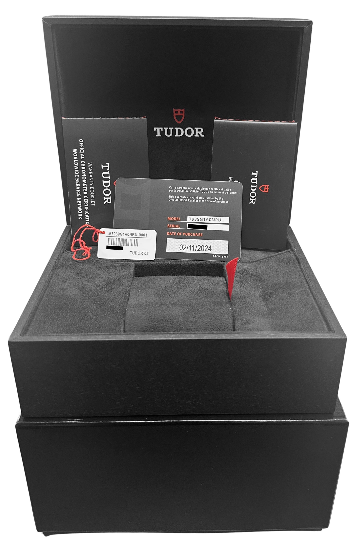 NOV 2024 PAPERS Tudor Black Bay 58 COKE Steel Black 39mm 7939G1A0NRU Watch BOX