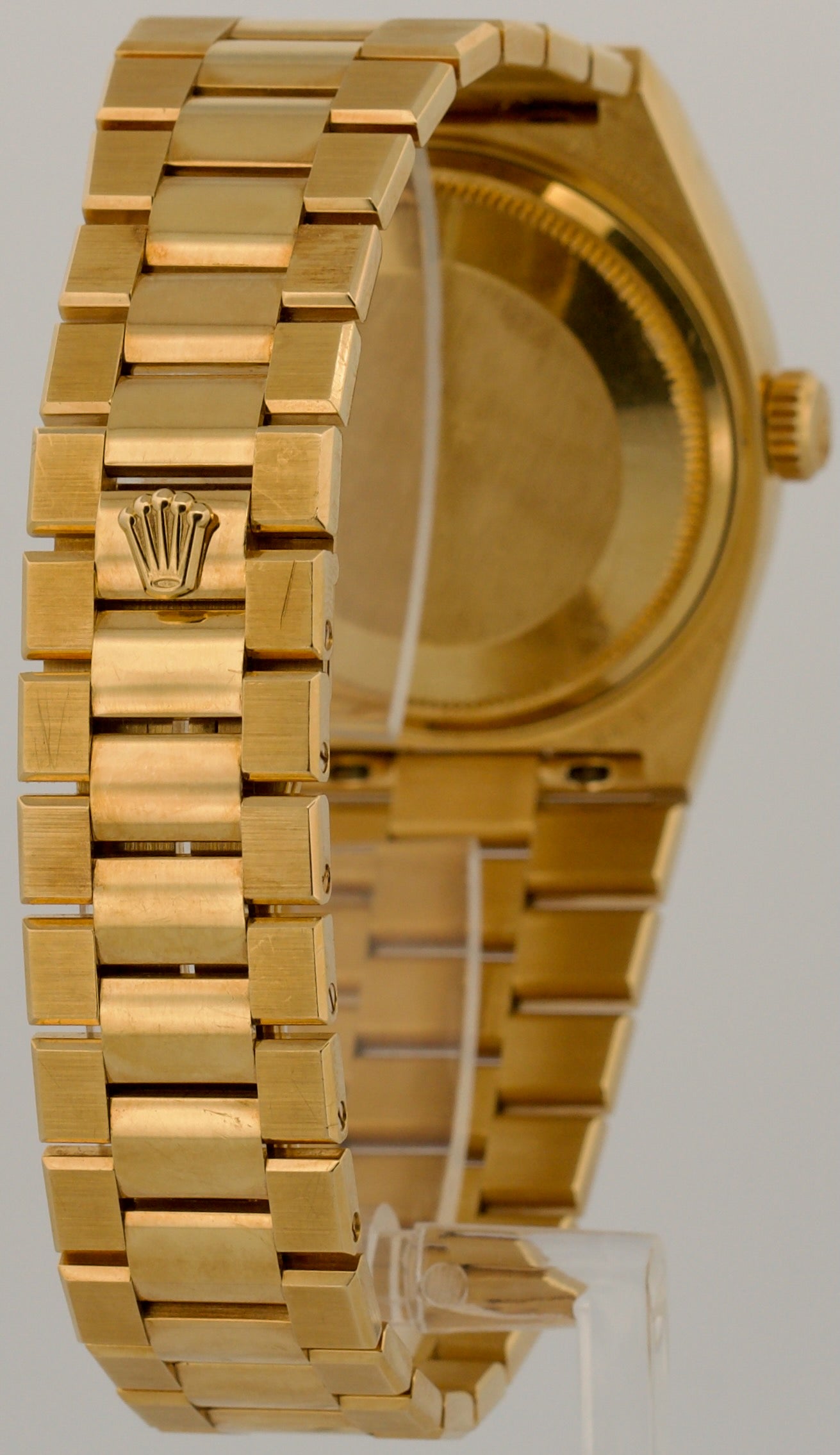 UNPOLISHED 2026 RSC Rolex OysterQuartz Day-Date CHAMPAGNE 36mm 18K Gold 19018