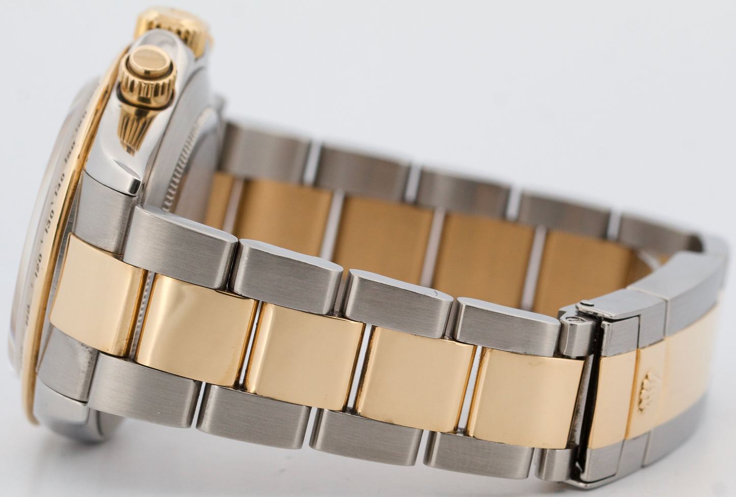 Rolex Daytona Cosmograph CHAMPAGNE DIAMOND 116523 Two-Tone 18K Yellow Gold Watch