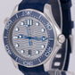 2021 PAPERS Omega Seamaster Diver 42mm BLUE GREY Steel 210.32.42.20.06.001 B+P