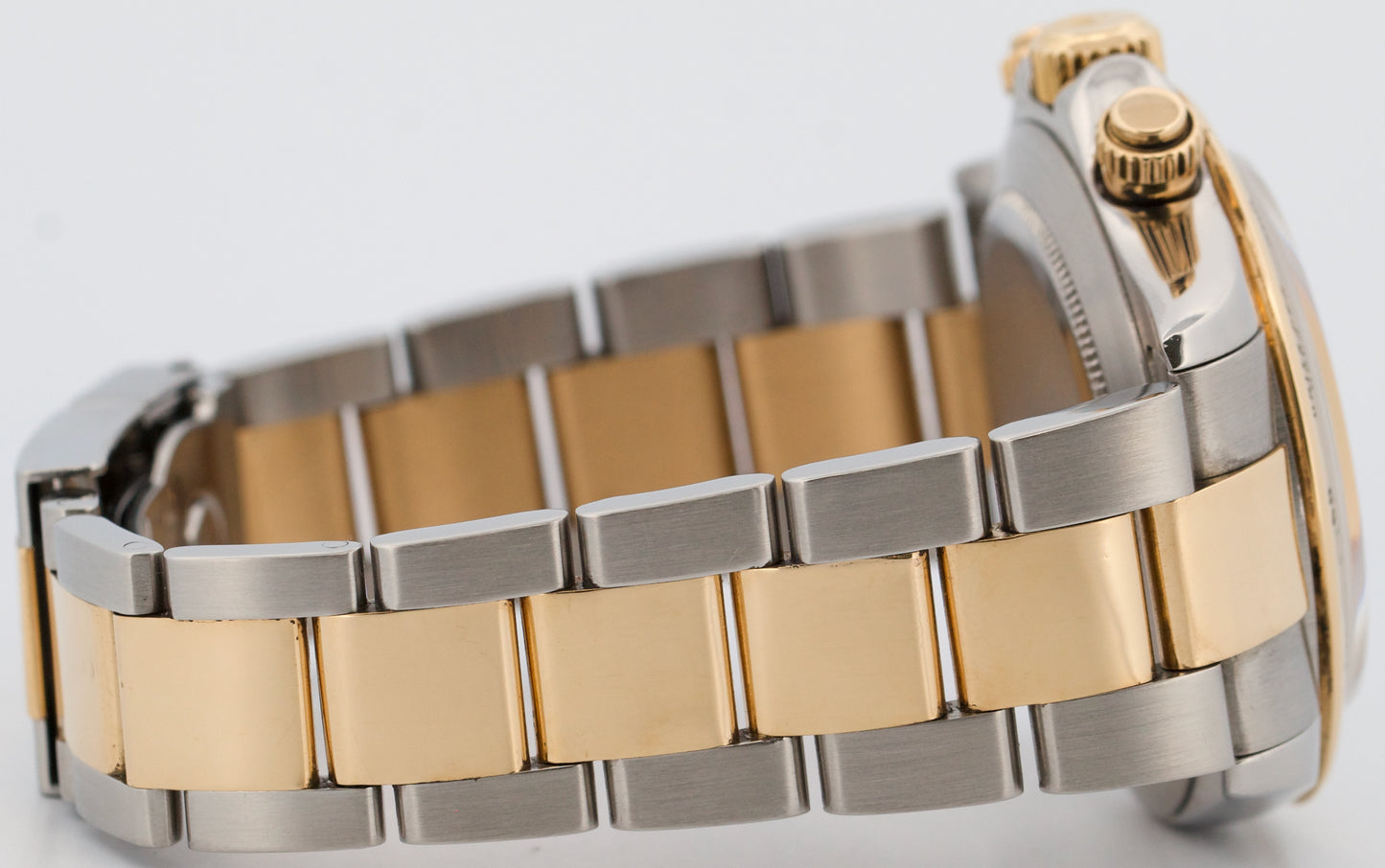 Rolex Daytona Cosmograph CHAMPAGNE DIAMOND 116523 Two-Tone 18K Yellow Gold Watch