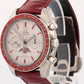 PAPERS Omega Speedmaster Moonphase PLATINUM RUBY 44mm 304.93.44.52.99.002 BOX